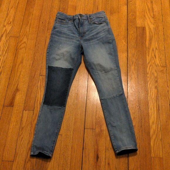 Universal Thread Two Tone Jeans - High Rise Skinny - Size 4 / 27 R - Picture 1 of 8